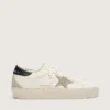 Hi Star with Swarovski crystal star and black leather heel tab