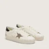 Hi Star with Swarovski crystal star and black leather heel tab