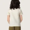 Journey boys’ T-shirt in white cotton jersey with logo