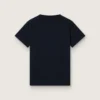 Journey T-shirt for boys in blue cotton jersey with digital mascot print