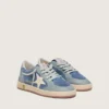 Young Ball Star in light blue and denim-blue suede with white leather star
