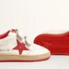 Junior Ball Star in nappa with red leather star and heel tab