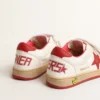 Junior Ball Star in nappa with red leather star and heel tab