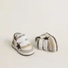 Junior June in nappa with suede inserts and black leather star
