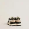 Junior June in nappa with suede inserts and black leather star