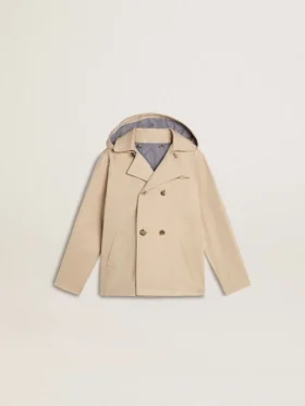 Kids’ trench jacket with removable inner gilet