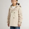 Kids’ trench jacket with removable inner gilet