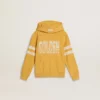Kids’ yellow sweatshirt with vintage print