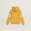 Kids’ yellow sweatshirt with vintage print