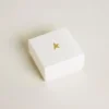 Letter Z charm in gold-colored brass with crystals