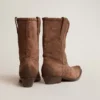 Low Women’s boots in dark brown washed suede