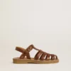 Maxime Young sandals in brown leather