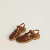 Maxime Young sandals in brown leather