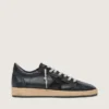 Men’s Ball Star in black nappa with suede star and nappa heel tab