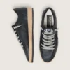 Men’s Ball Star in black nappa with suede star and nappa heel tab