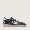 Men's Ball Star in black nappa with white leather star and heel tab