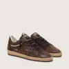 Men's Ball Star in brown suede with brown leather star and heel tab