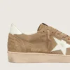 Men’s Ball Star in brown suede with white leather star