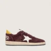Men's Ball Star in chocolate nubuck with leather star and heel tab