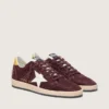 Men's Ball Star in chocolate nubuck with leather star and heel tab