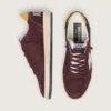 Men's Ball Star in chocolate nubuck with leather star and heel tab