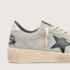 Men's Ball Star in gray suede with black leather star