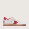 Men's Ball Star in white leather