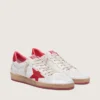 Men's Ball Star in white leather