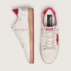 Men's Ball Star in white leather