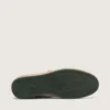 Men's Ball Star in white nappa leather with green leather star and heel tab