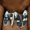 Men's Ball Star LTD in black suede with Skins