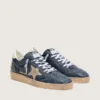 Men’s Ball Star LTD in dark blue leather with beige suede star