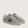 Men's Ball Star LTD in gray denim with black leather star