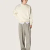 Men's Ball Star LTD in gray denim with black leather star