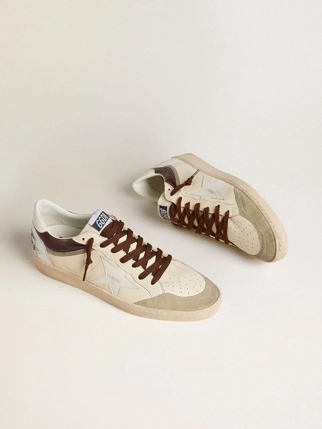 Men's Ball Star LTD in nappa with nappa star and leather heel tab