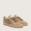 Men’s Ball Star LTD in tobacco suede with silver star
