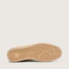 Men’s Ball Star LTD in white pony skin and gray suede with green star