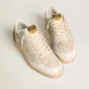 Men's Ball Star LTD with beige suede star and platinum laminated leather heel tab