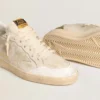 Men's Ball Star LTD with beige suede star and platinum laminated leather heel tab