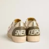 Men's Ball Star LTD with beige suede star and platinum laminated leather heel tab