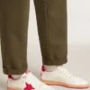 Men’s Ball Star Wishes in white leather with a red star and heel tab
