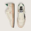 Men’s Ball Star with black leather star and green leather heel tab