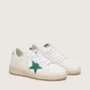 Men's Ball Star with green leather star and metallic leather heel tab
