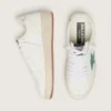 Men's Ball Star with green leather star and metallic leather heel tab