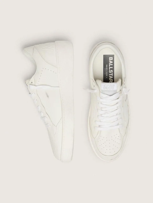 Women's Ball Star with white leather star and heel tab