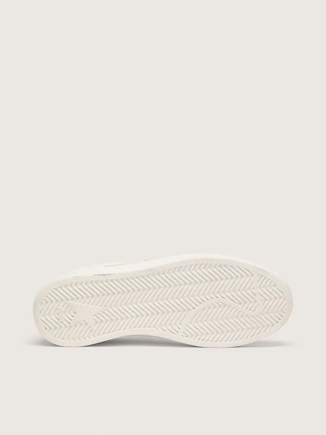 Women's Ball Star with white leather star and heel tab