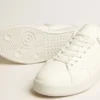 Men’s bio-based Purestar with white star and mirror-effect heel tab