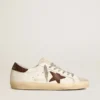 Men's Bio-based Super-Star with canvas star and dark brown leather heel tab