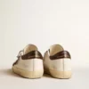Men's Bio-based Super-Star with canvas star and dark brown leather heel tab