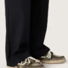 Men’s Cruise espadrilles in military-green canvas with white hiking laces